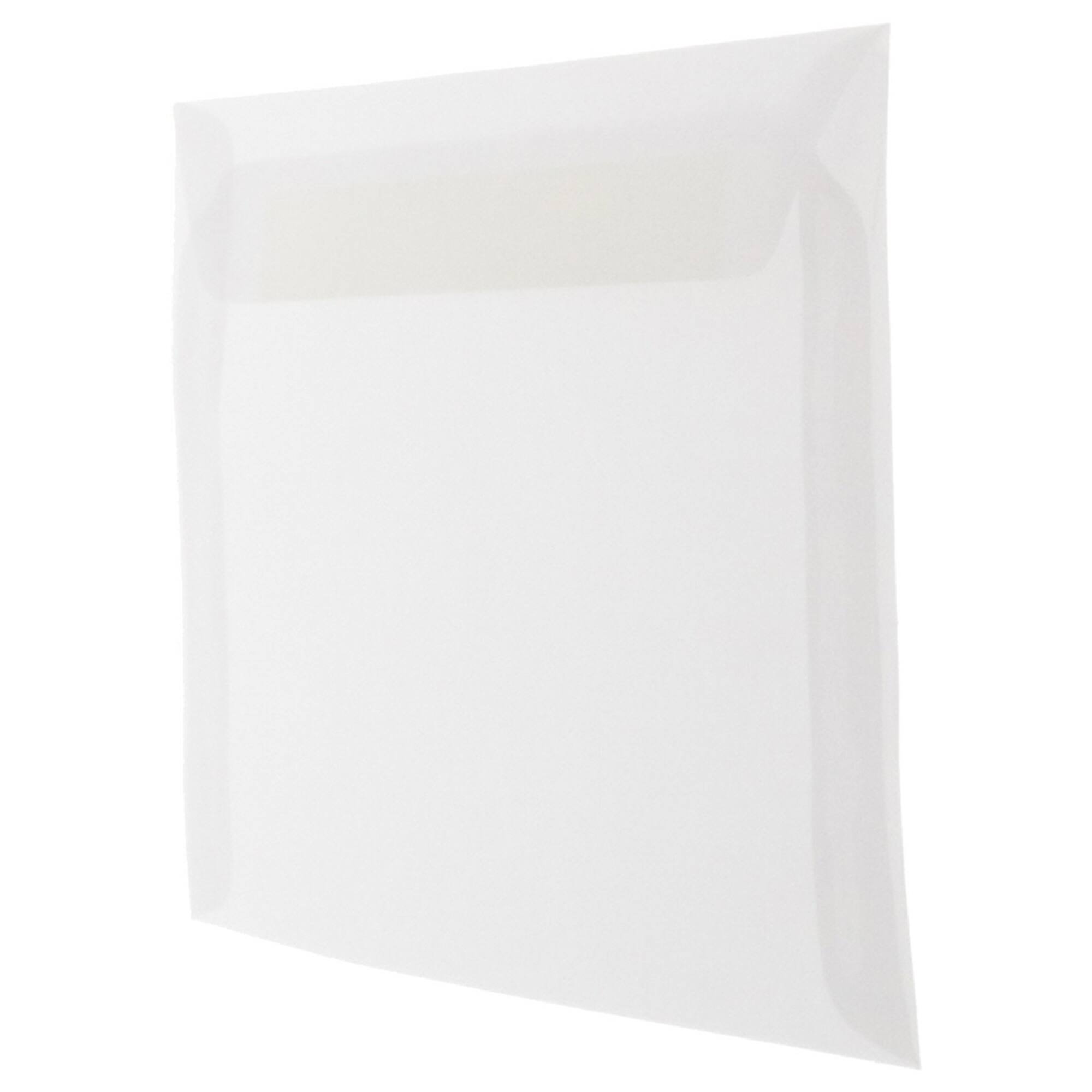 JAM Paper 9" x 12" Translucent Booklet Vellum Envelopes